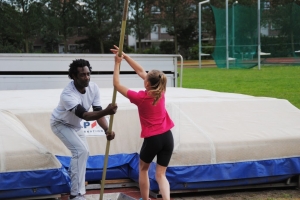 Pupillen trainer Zebbi Leville