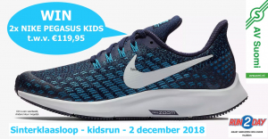 Win Nike Pegasus kids - Sinterklaasloop kidskin 2018