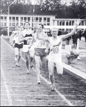 Ton Blok oud-atleet AV Suomi jaren '60 Ton Blok oud-atleet AV Suomi jaren '60