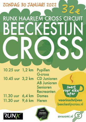 RunX Beeckestijn Cross 30 januari