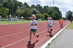 AV Suomi pupillen in actie tijdens pupillencompetitie 6 juli 2024 