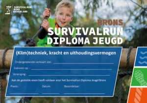 Survivalrun diploma AV Suomi Santpoort